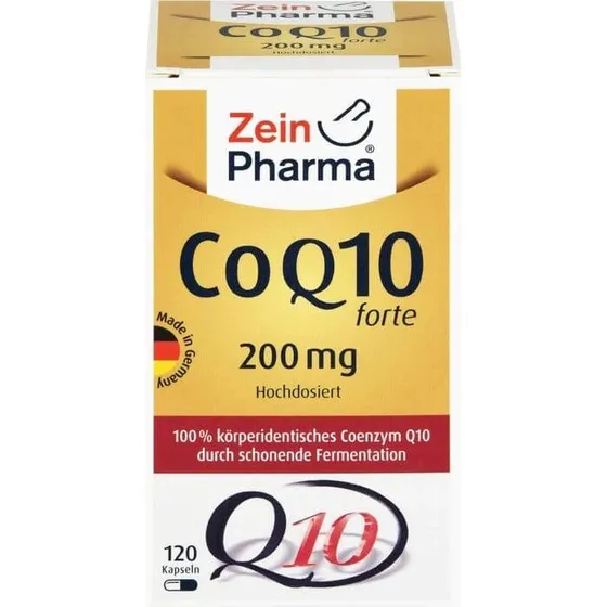 ZeinPharma Coenzym Q10 Forte 200 mg - 120 Kapseln