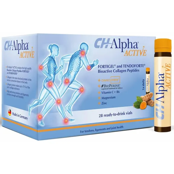 VivaPharm CH-Alpha Aktiv Kollagen-Trinkampullen mit Vitamin C