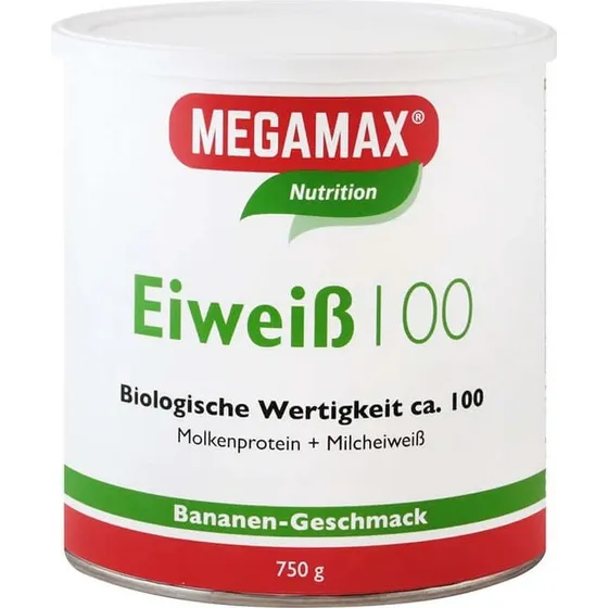 MEGAMAX Eiweiß 100 Banane 750 g