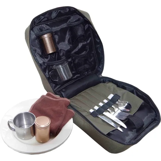 MK Camping Picknick Foodbag Set für 2 Personen