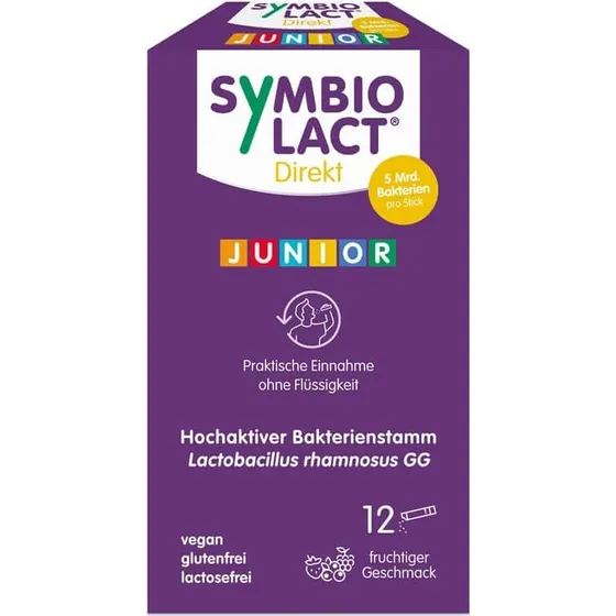 SymbioLact Direkt Junior Pulver Sticks 12x1g