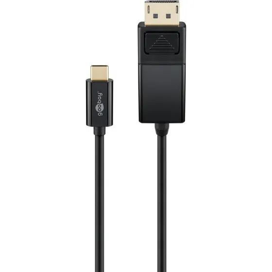 Goobay 79295 USB-C auf DisplayPort 1,2 m schwarz