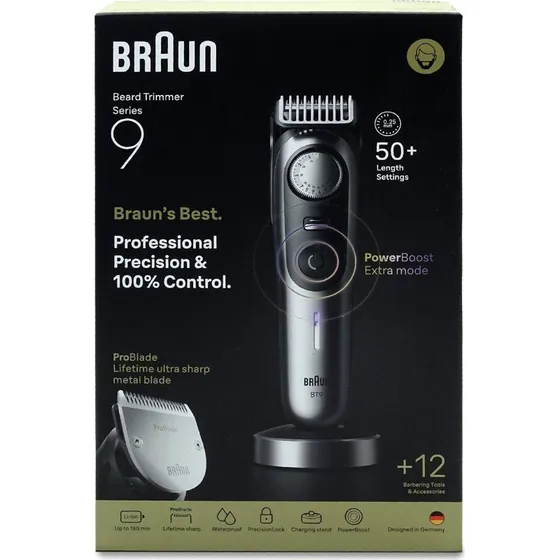 Braun Series 9 BT9560 Barttrimmer, LiIon, 52 Lngeneinstellungen