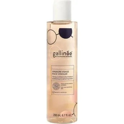 Gallinée Face Vinegar Gesichtslotion mit Hibiskus-Apfelessig, 200 ml