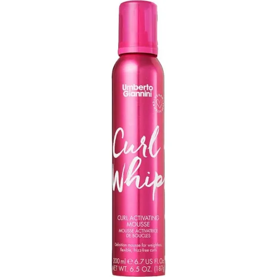 Umberto Giannini Curl Whip Curl Mousse, 200 ml