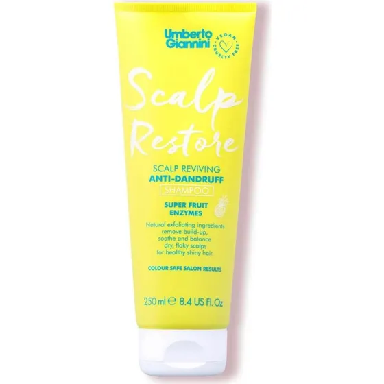 Umberto Giannini Anti-Schuppen-Shampoo mit Fruchtenzymen, 250 ml