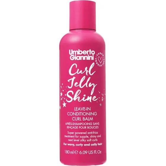 Umberto Giannini Curl Jelly Shine Leave-In Curl Balm, 180 ml