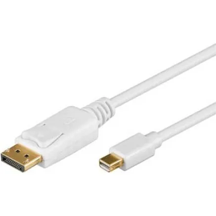 Goobay 52858 Mini DisplayPort auf DisplayPort 1 m wei