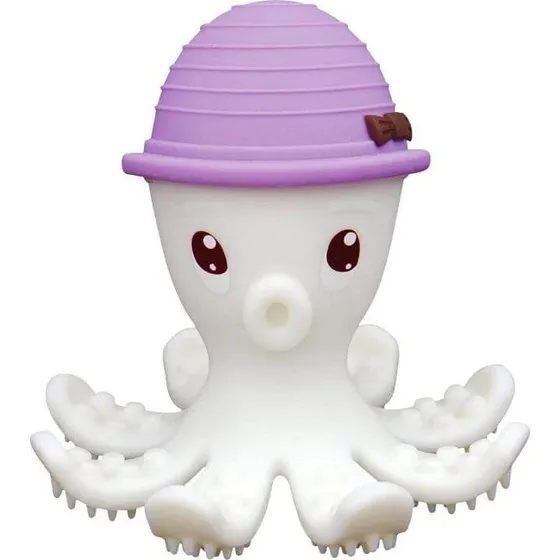 Mombella Silikon-Zahnfleischring Octopus Lila