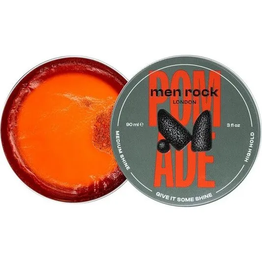 Men Rock Pomade - Starker Halt, Mittlerer Glanz, 90 ml