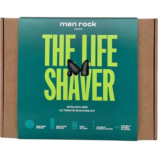Men Rock Ultimate Shaving Gift Set Sicilian Lime