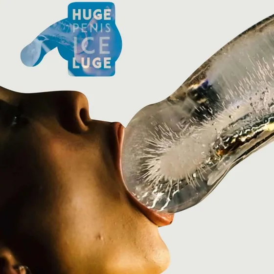 Riesige Penis-Eisform für das Gefrierfach