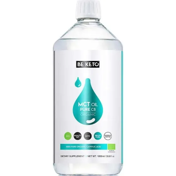 BeKeto Bio MCT-Öl 100% C8 1000ml