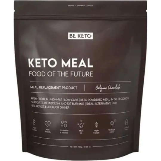 Beketo Keto Mahlzeit Belgische Schokolade 700g