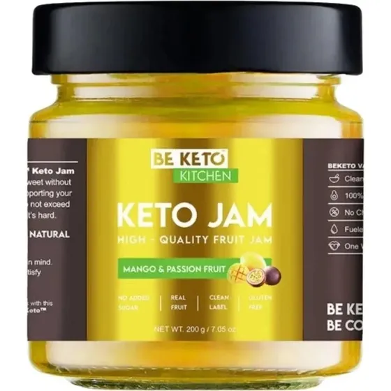 Beketo Keto Mango-Passionsfrucht-Konfitüre 200 g