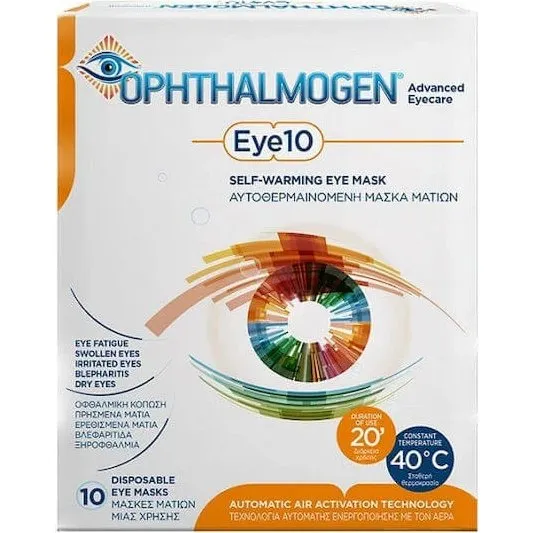 Ophthalmogen Eye 10 Selbstheizende Augenmaske gegen trockene Augen