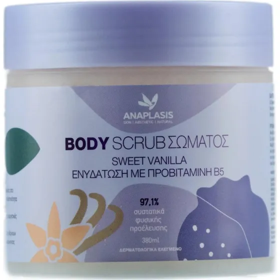 Anaplasis Körperpeeling Süße Vanille mit Provitamin B5, 380ml