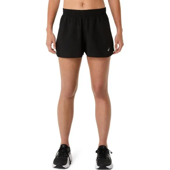 ASICS Core Split Damen Laufshorts Schwarz - S