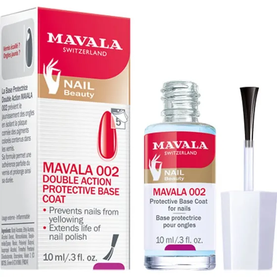 Mavala 002 Double Action Protective Base Coat, 10 ml
