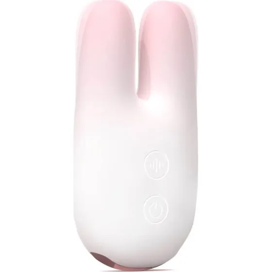 S-Hande Baby Rabbit Stimulationsvibrator Weiß Rosa