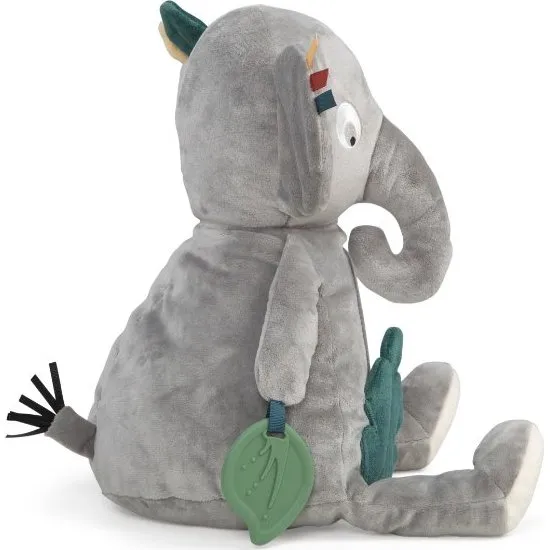 Sebra Finley der Elefant Aktivittsspielzeug grau