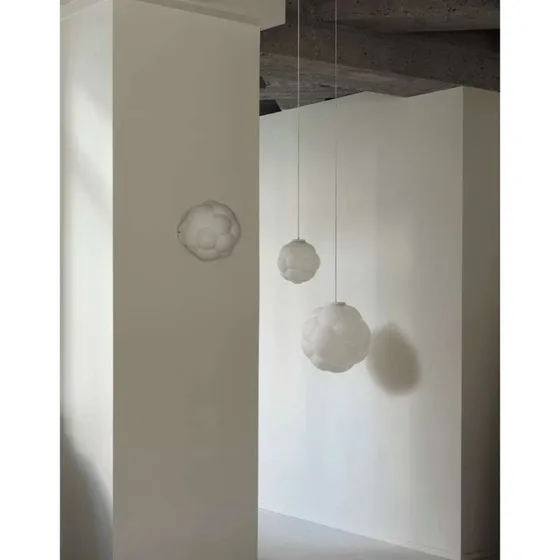 Normann Copenhagen Bubba Pendelleuchte Ø25 Weiß Opalglas