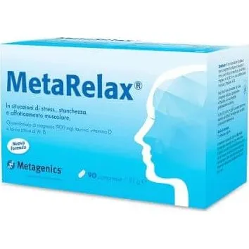 Metarelax Magnesiumglycerophosphat mit Taurin, 90 Tabletten