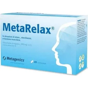 Metarelax neu – Magnesium-Präparat mit Vitaminen & Taurin (45 Tabletten)