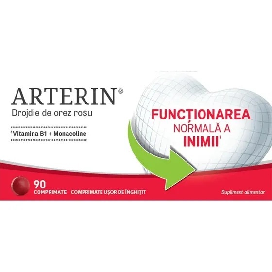 Omega Pharma Arterin - Unterstützung der Herzfunktion, 90 Tabletten