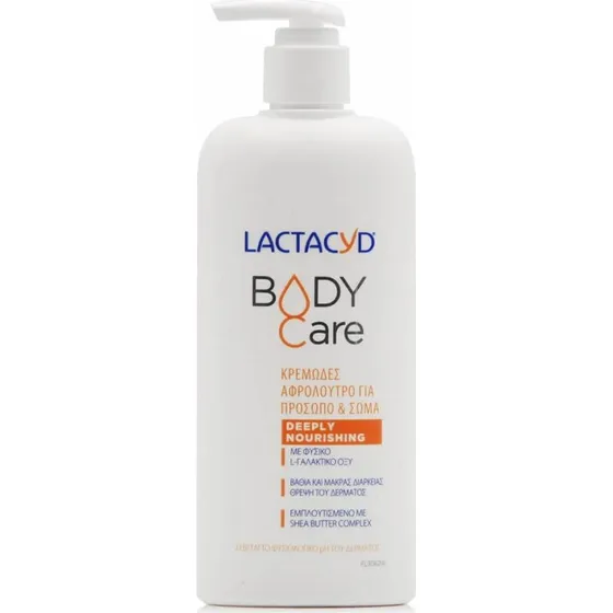 Lactacyd Body Care Cremiges Duschgel für Gesicht & Körper, 300ml