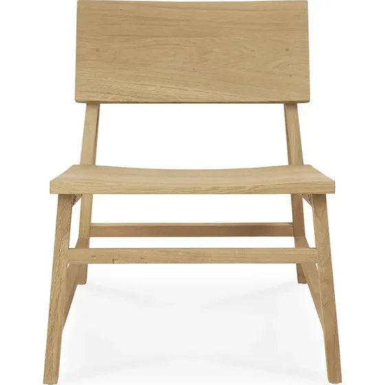 Ethnicraft Lounge Sessel N - Massive Eiche Natur - Designer Nathan Yong