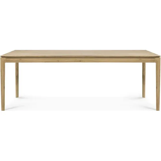 Ethnicraft Bok Esstisch aus Massiv-Eiche, Natur, 220x95 cm