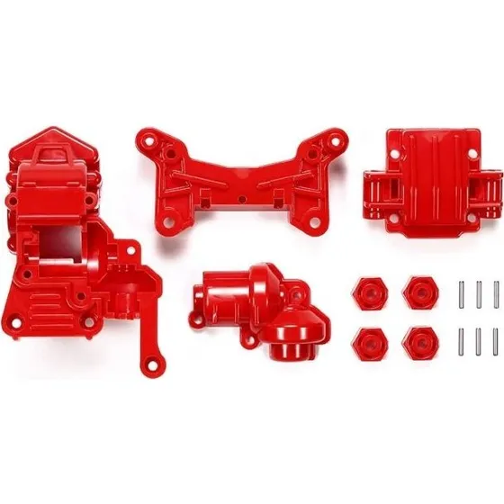 Tamiya A-Plate DTM 02 Getriebegehuse vorn Rot