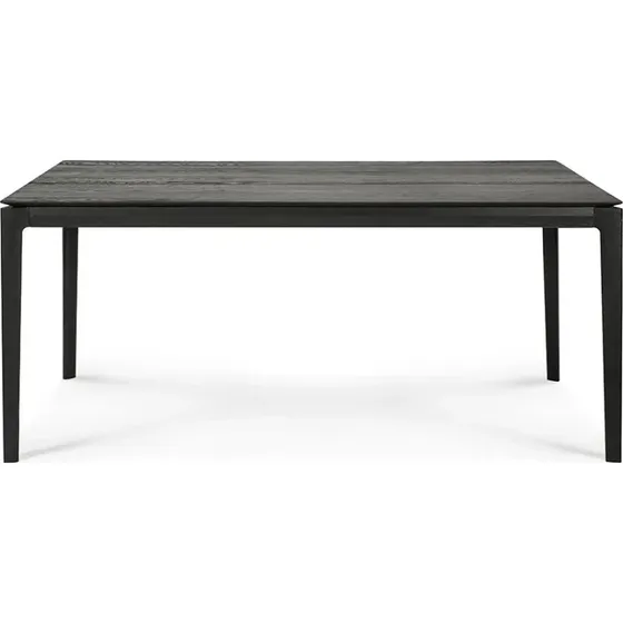 Ethnicraft Esstisch Bok - Schwarz - Getöntes Eichenholz - 180x90 cm