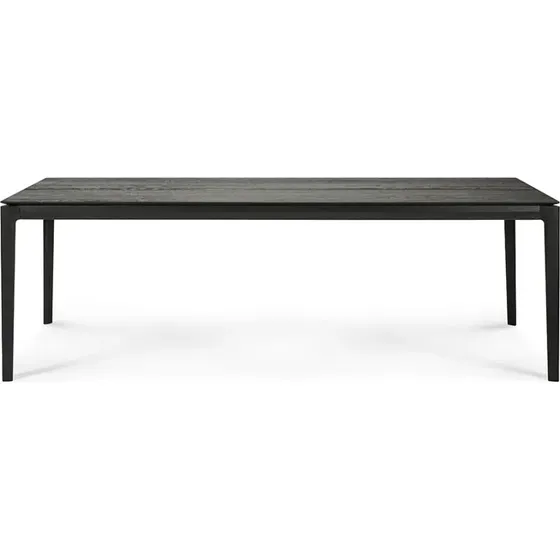 Ethnicraft Esstisch Bok Schwarz - Getöntes Eichenholz 240x100 cm
