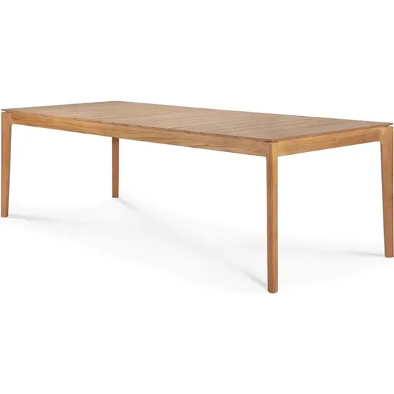 Ethnicraft Bok Outdoor Esstisch aus Massiv-Teakholz, 250x100 cm