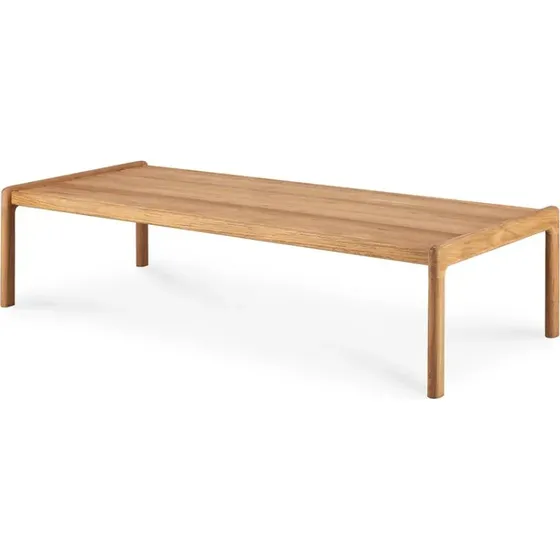 Ethnicraft Jack Couchtisch outdoor aus massivem Teakholz, 150x65 cm