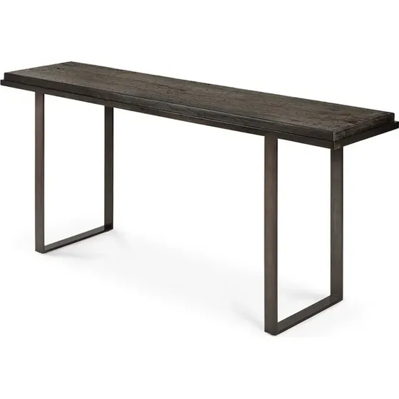 Ethnicraft Stability Konsole Schwarz - Mineral (170x40x75 cm)