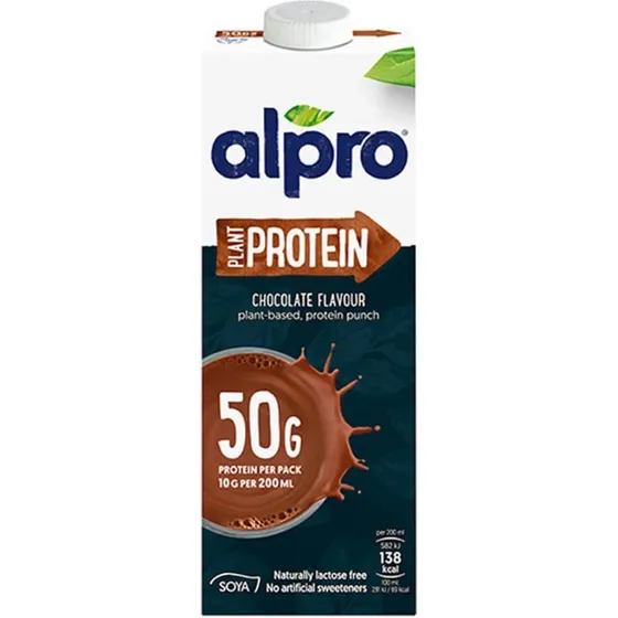 Alpro High Protein Soja-Schokoladendrink, 1l