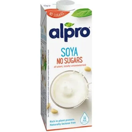 Alpro Ungesüßtes Sojagetränk, 1L