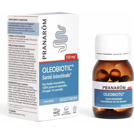 Pranarôm Digestarom Oleobiotic Darm Gesundheit 15 Kapseln