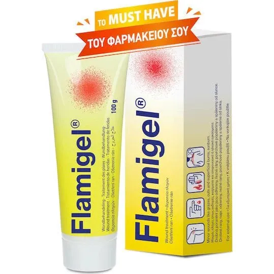 Galenica Flamigel Gel zur Wundheilung & bei Verbrennungen, 100g