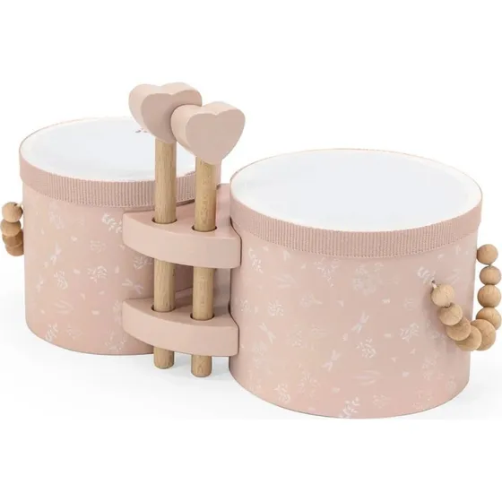 Label Label Holzspielzeug Bongos Rosa ab 18 Monaten