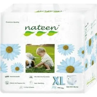 Nateen Premium Line Hypoallergene Windelhosen Nr. 5 (12-17 kg)