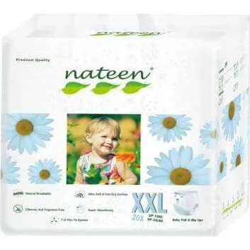 Nateen Premium Line Hypoallergene Windelhosen Nr. 6 (+15 kg), 20 Stk.