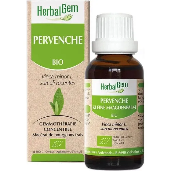 Herbalgem Bio Immergrün Edelsteinkonzentrat 30ml