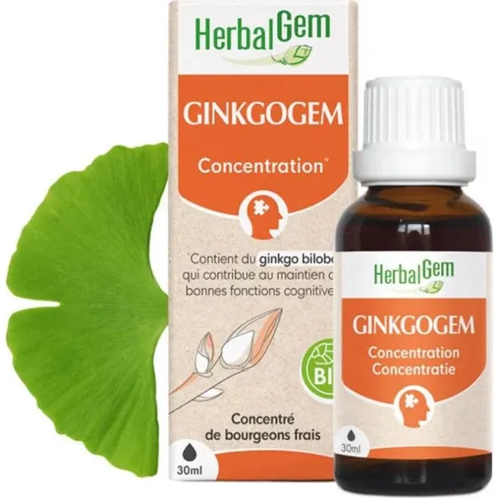 Herbalgem Gemmotherapie Ginkgogem Bio-Konzentration 30ml