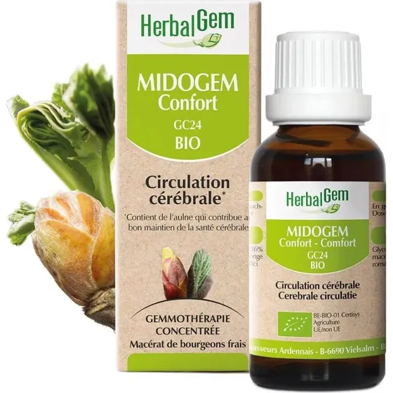 Herbalgem Gemmotherapie Midogem Confort Bio 30ml