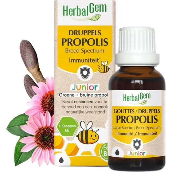 Herbalgem Propolis Junior Bio Halstropfen 15ml