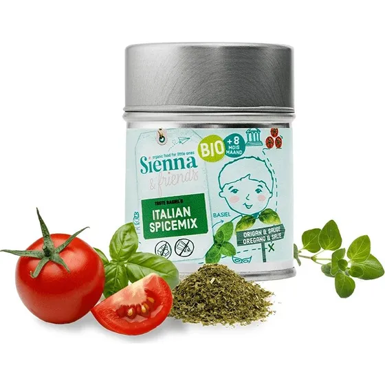 Sienna & friends Bio-Gewürzmischung nach italienischer Art, 28g